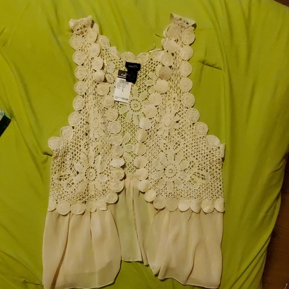 Open tank top vest